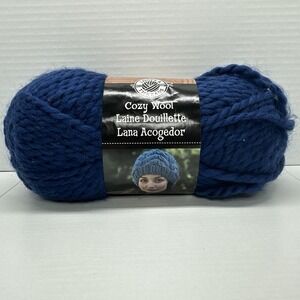 Loops & Threads Cozy Wool Yarn – In Color Sapphire